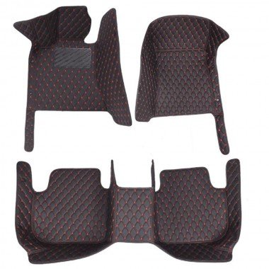 Affordable Subaru BRZ - Luxury Leather Diamond Stitching Car Floor Mats