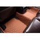 Affordable Brown Luxury Leather Diamond Car Floor Mats Affordable Brown Luxury Leather Diamond Car Floor Mats