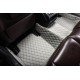 Affordable Grey Luxury Leather Diamond Car Floor Mats
