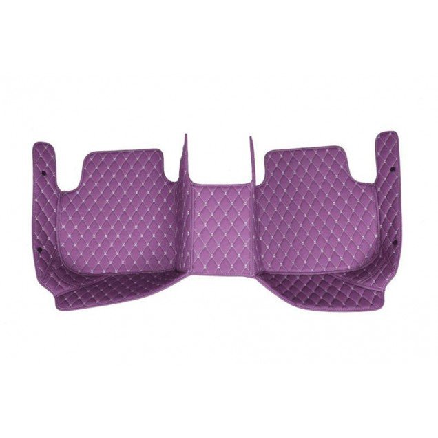Affordable Purple Luxury Leather Diamond Car Floor Mats Affordable Purple Luxury Leather Diamond Car Floor Mats