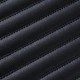 Affordable Black Luxury Leather Stripe Car Floor Mats