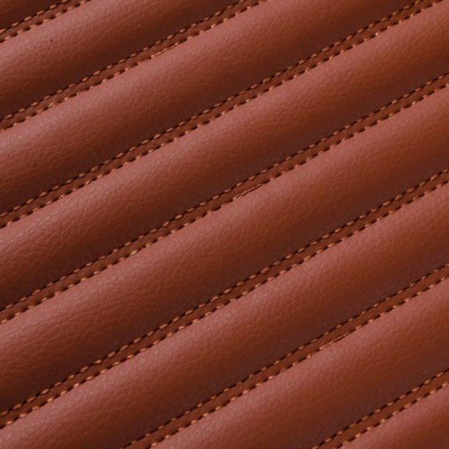 Affordable Brown Luxury Leather Stripe Car Floor Mats Affordable Brown Luxury Leather Stripe Car Floor Mats