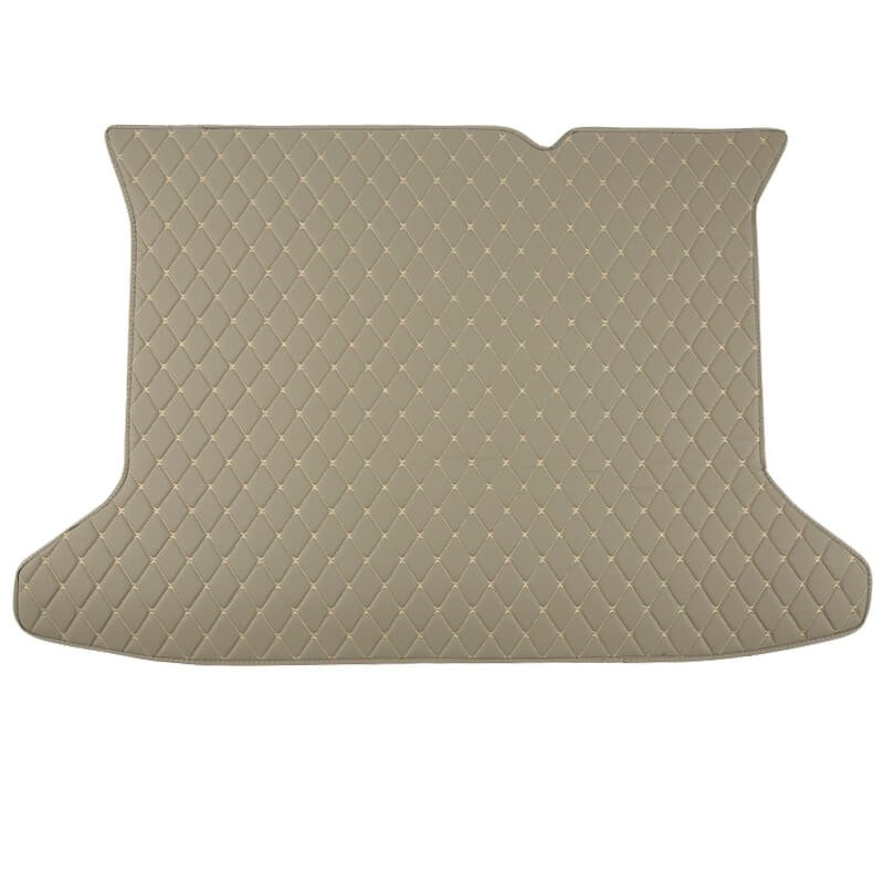 Affordable Grey Luxury Leather Diamond Trunk Base Mats